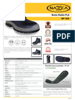 Botin Roble Np309 Nazca - PDF Ficha Tecnica