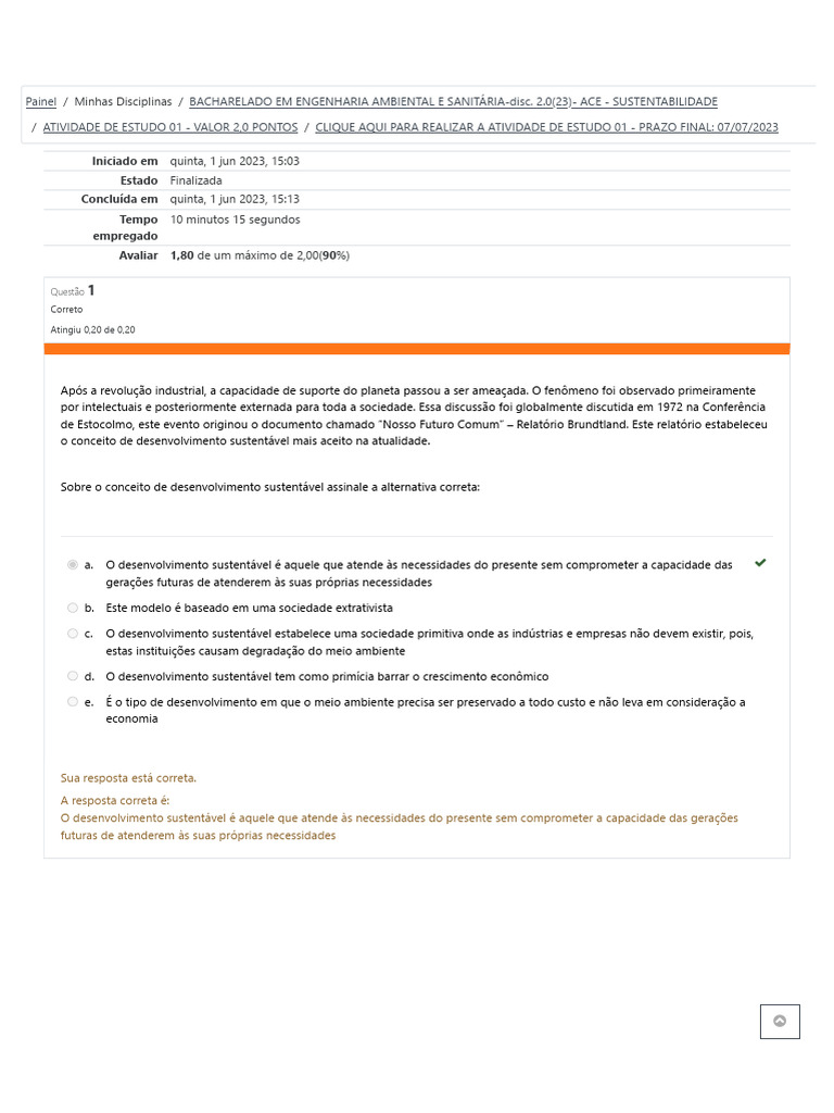 Desenvolvimento Sustentável e Educação Ambiental | PDF ...