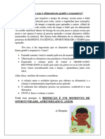 Você Sabe o Que É Alimentação Gentil e Responsiva