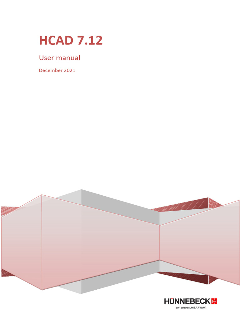 HCAD 7.12 User Manual Overview | PDF | Auto Cad | Computer File