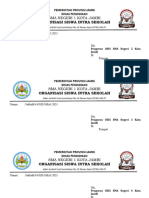 Amplop Undangan Osis