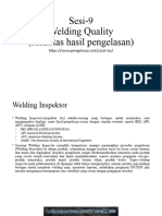 Sesi-9 Welding Quality