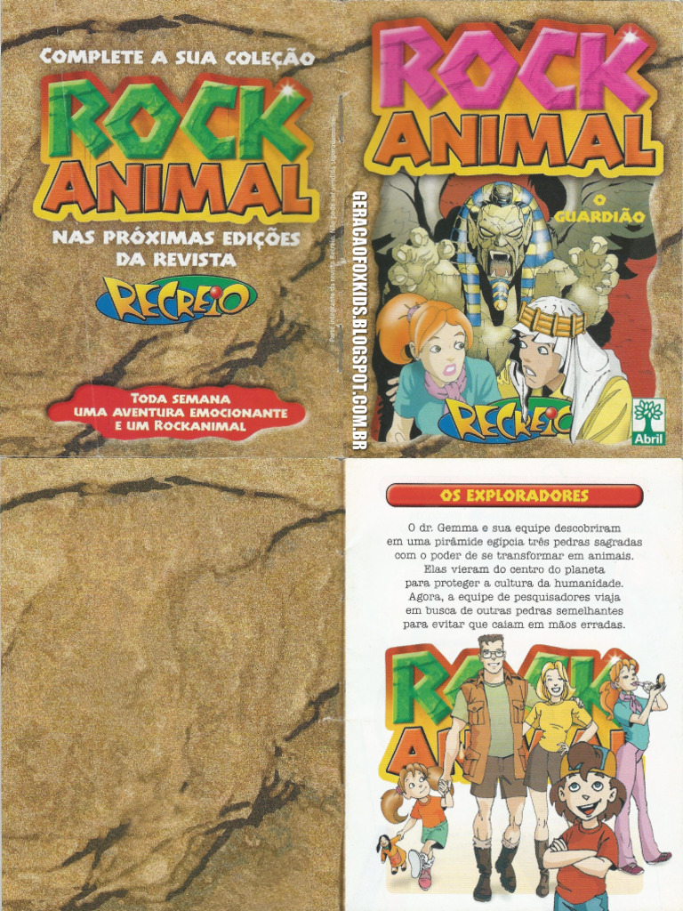 Rock Animal Fase 1 - 005 o Guardiao | PDF