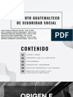El Instituto Guatemalteco de Seguridad Social