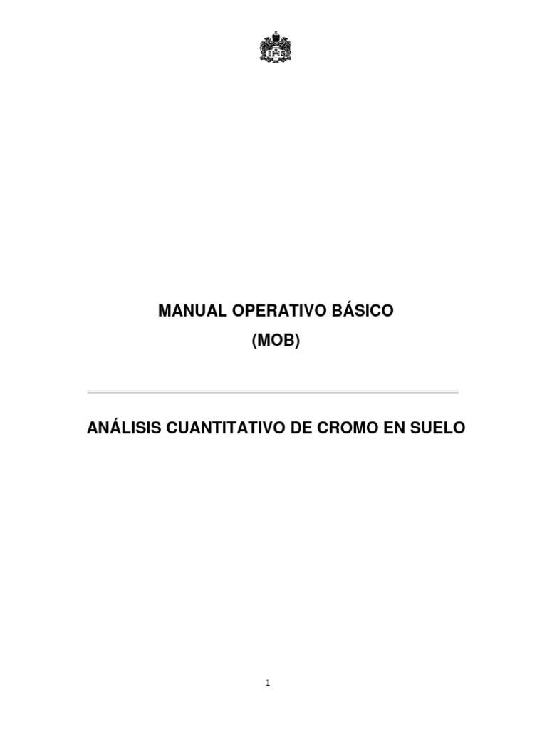 Mob CR Suelo | PDF | Partes por notación | Agua