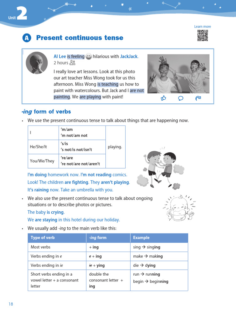 Present Continuous Tense Overview | PDF | Museum | Question