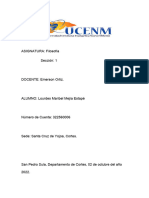 Informe Descriptivo Sobre El Marco de Referencia Filosófico. TAREA 2 de FILOSOFIA