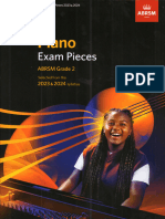 Piano Exam Pieces Grade 2 2023-2024