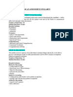 SHL Assessment-Syllabus