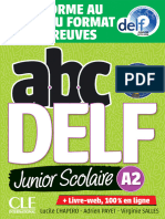 ABC DELF Junior Scolaire A2 - 2020