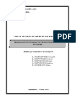 TP Croissance Économique Et Investissement en Tanzanie 2003-2022