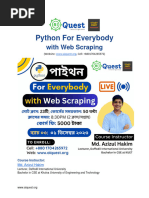 Python For Everybody With Web Scraping