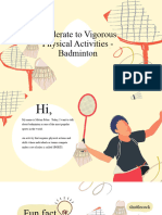 Badminton Presentation