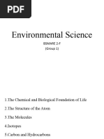 Environmental Science (Group1)