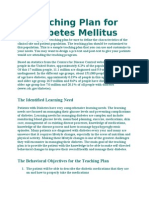 Download Teaching Plan for Diabetes Mellitus by AshleeNicole Farias Tugade SN70737598 doc pdf