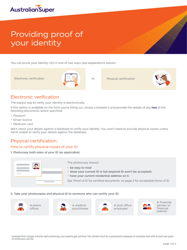 Proving Your Identity: A Guide | PDF | Identity Document | Government