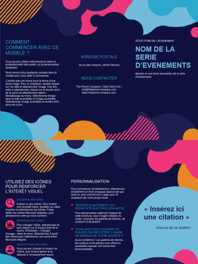 Guide de personnalisation de brochure | PDF | Logiciel | Informatique