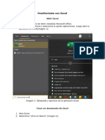 Familiarizate Con Excel