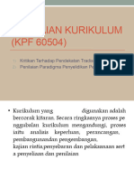 Penilaian Kurikulum (KPF 60504) 7