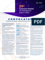 Convocatoria 29 Concurso Investigacion Salud