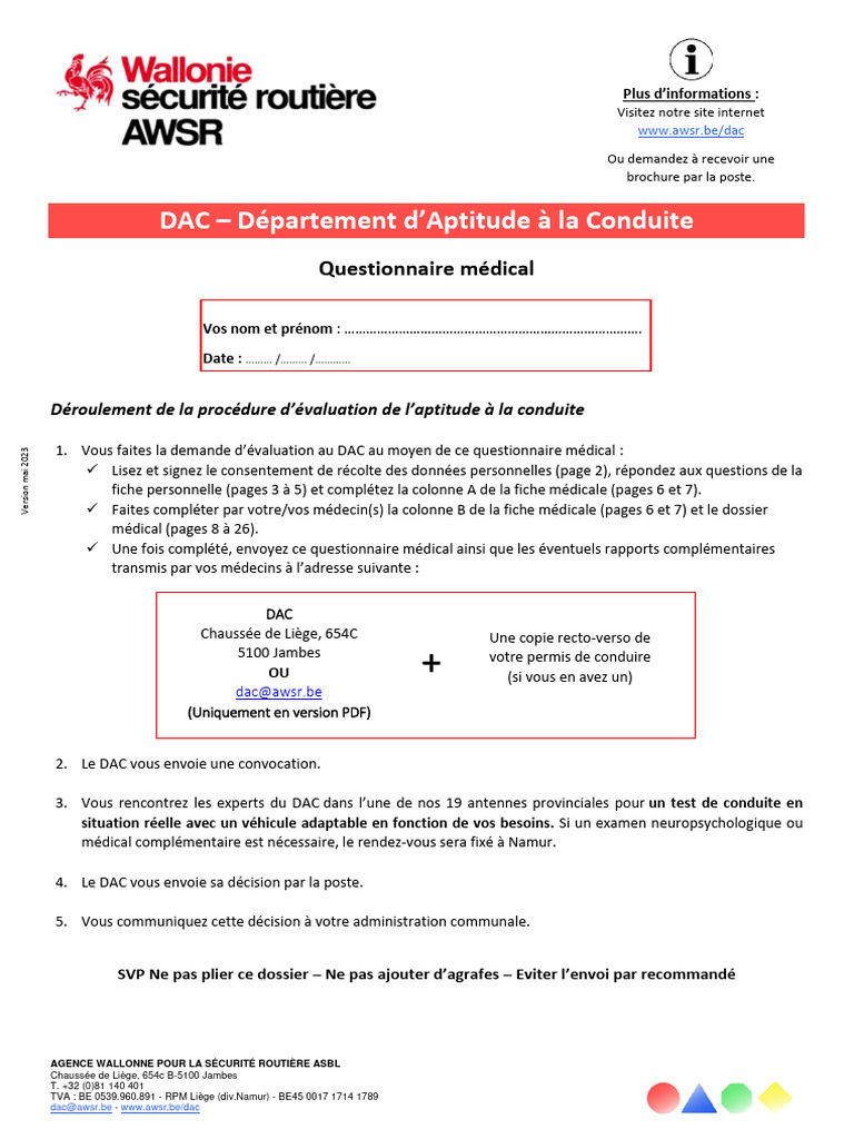 Évaluation de l'Aptitude à la Conduite | PDF | Hypoglycémie | Ophtalmologie