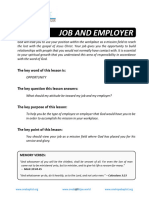 Lesson 15 Job and Employer Conv