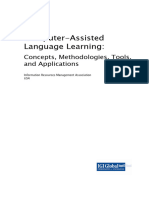Computer-Assisted Language Learning:: Concepts, Methodologies, Tools, and Applications