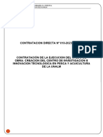 Contratacion Directa #018-2023-Unalm: Universidad Nacional Agraria La Molina