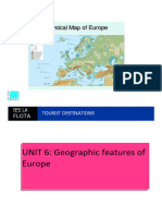 Unit 6 Geographic Features of Europe