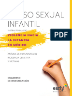Abuso Sexual Infantil: Cuaderno de Investigación