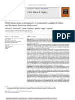 Newcomb, Munoz, Carmona. (2008) - Chil Sexual Abuse Consequences in Community Samples of Latino