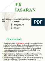 Aspek Pemasaran