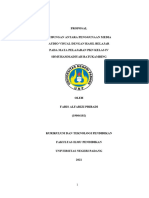 Proposal Penelitian Kuantitatif - Faris Alfarizi 19004102