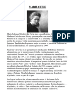 Biografia Maria Curie