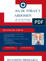 Trauma de Tórax y Abdomen