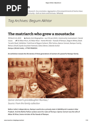 The Matriarch Who Grew a Moustache