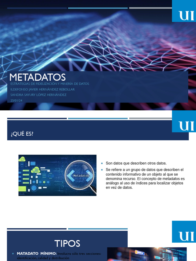 METADATOS | PDF
