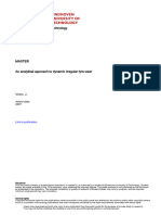 An Analytical Approach To Dynamic Irregular Tyre Wear