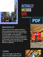 ACTUAL MEXICO CITYBy Andrea