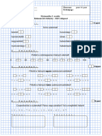 Matematika 3. Osztály Minimum Félévi