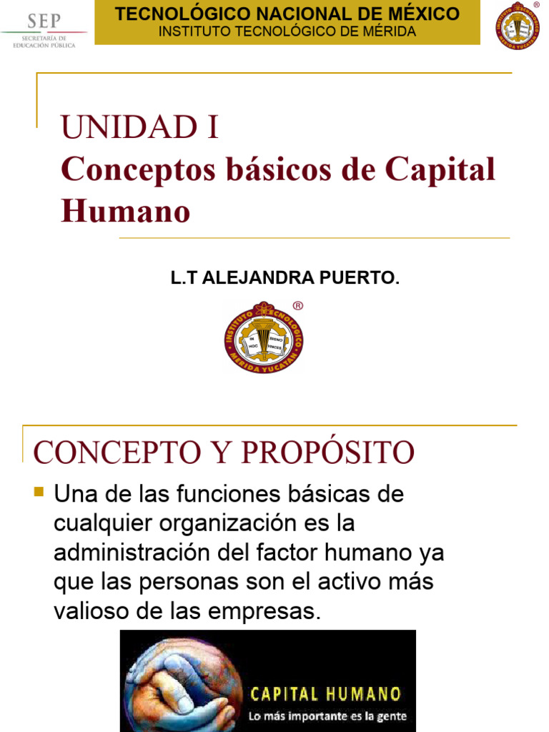 Concepto de Capital Humano | PDF | Business | Capital humano