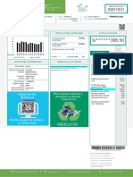 Detalle Del Consumo Total A Pagar Consumo Histórico KWH: Usuaria / Usuario