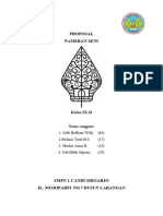 PROPOSAL SBK Pameran Seni