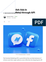 How To Publish Ads in Facebook (Meta) Through API - by Sayantan Sarkar - Medium