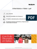 Wuolah Free Direccion Estrategica I Tema 1