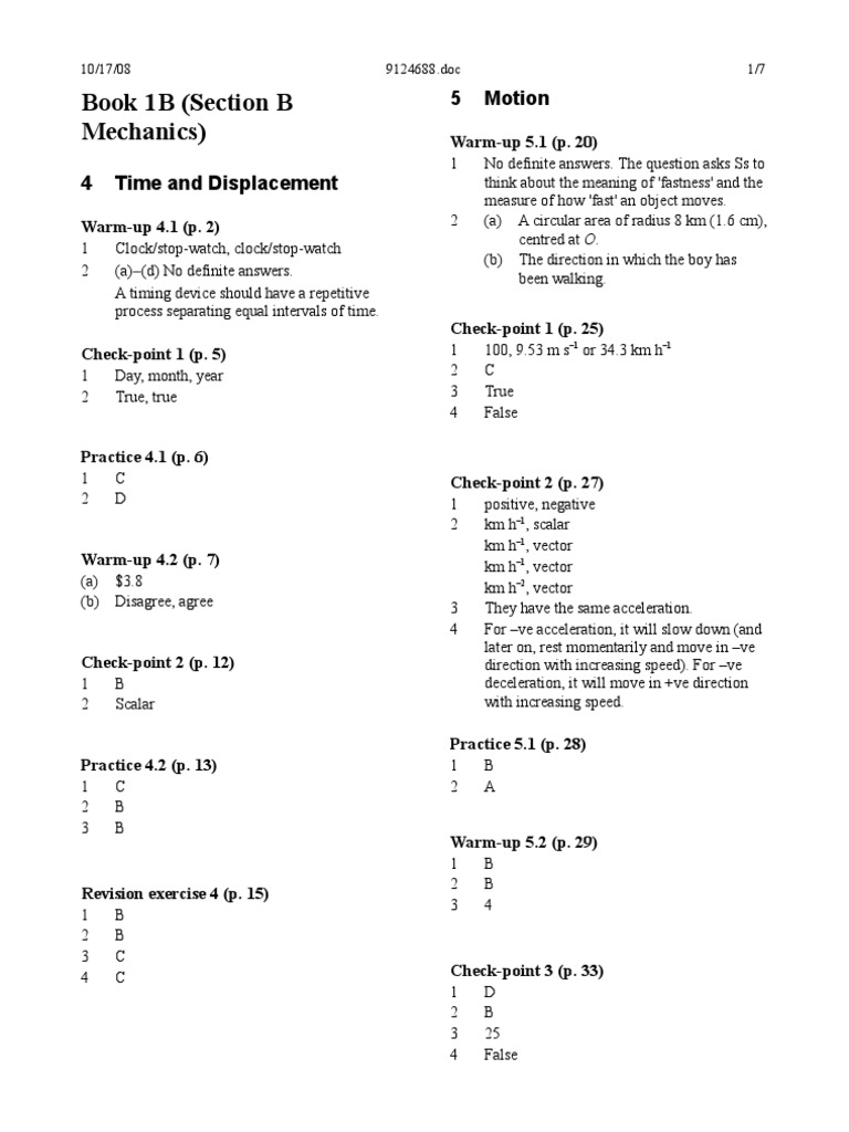Part1 Sec B | PDF
