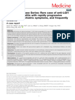 Case Report/Case Series: Rare Case of anti-LGI1 Limbic Encephalitis With Rapidly Progressive Dementia, Psychiatric Symptoms, and Frequently Seizures