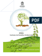 Producto 4 - Analisis y Evaluacion Especifica