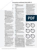 OTP2 Starter Extra-Practice-Wkshts Answer-Key