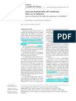 Consenso de Tratamiento Del S Iacutendrome Nefr Oacutetico en La Infancia 2014